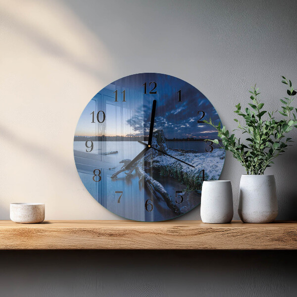 Orologio rotondo Paesaggio
