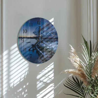 Orologio rotondo Paesaggio
