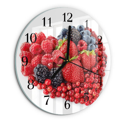 Orologio rotondo Frutta