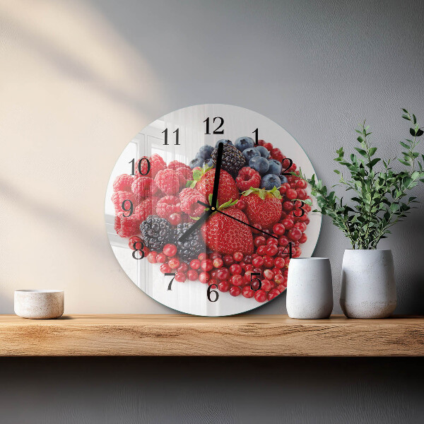 Orologio rotondo Frutta