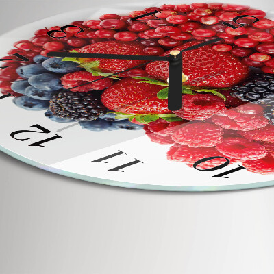 Orologio rotondo Frutta