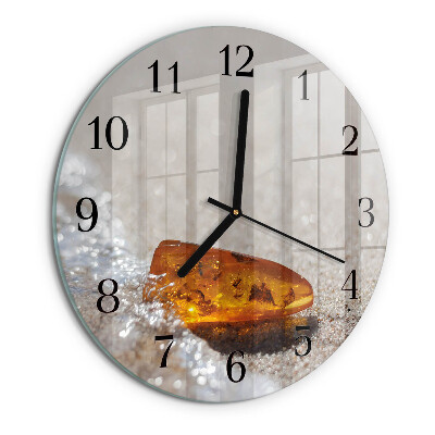 Orologio rotondo Ambra