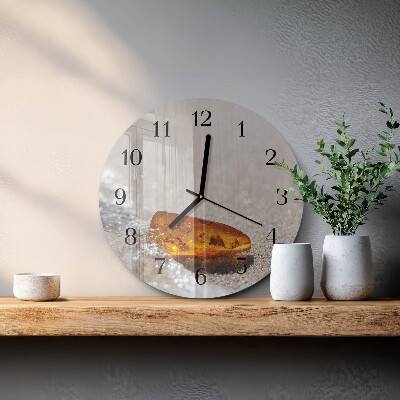 Orologio rotondo Ambra
