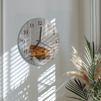 Orologio rotondo Ambra