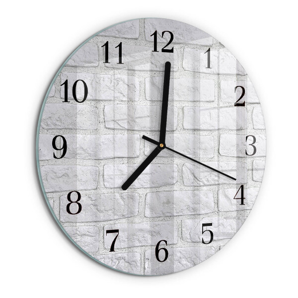 Orologio rotondo Mattone