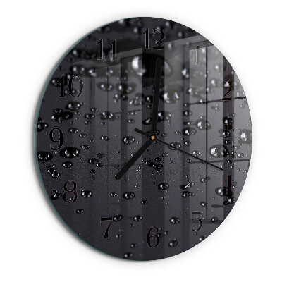 Orologio rotondo Gocce