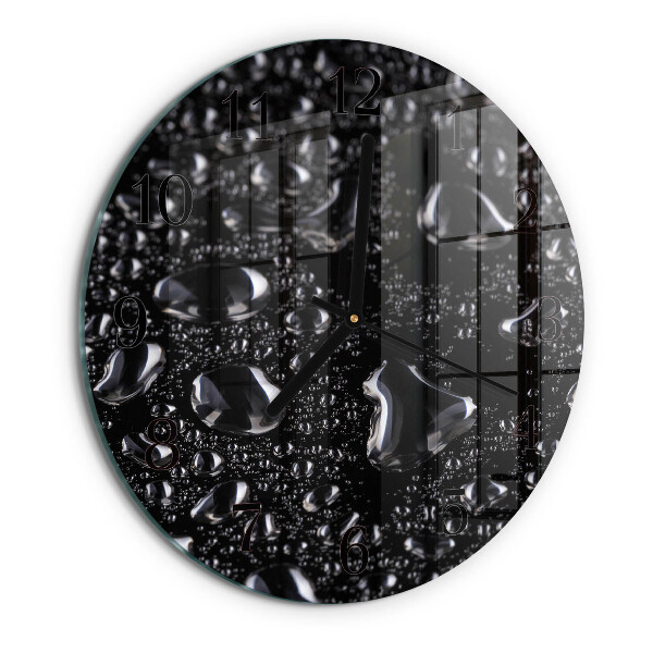 Orologio rotondo Gocce
