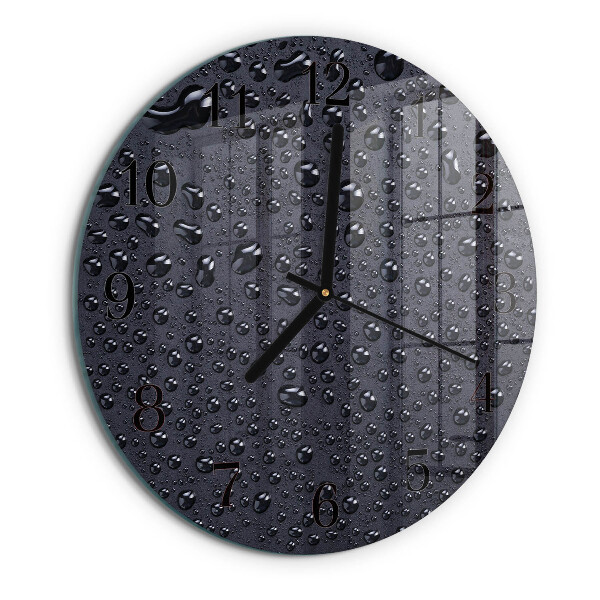 Orologio rotondo Gocce