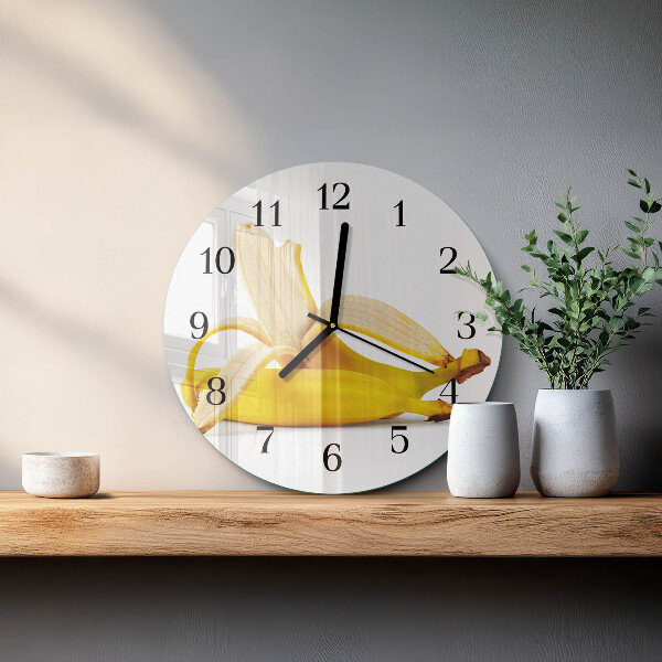 Orologio rotondo Banane