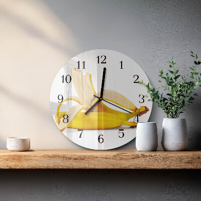 Orologio rotondo Banane