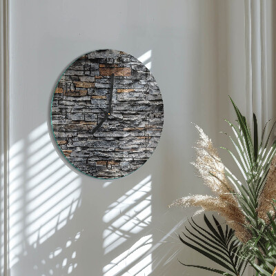 Orologio rotondo Clinker