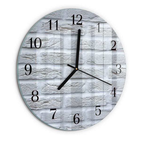 Orologio rotondo Clinker