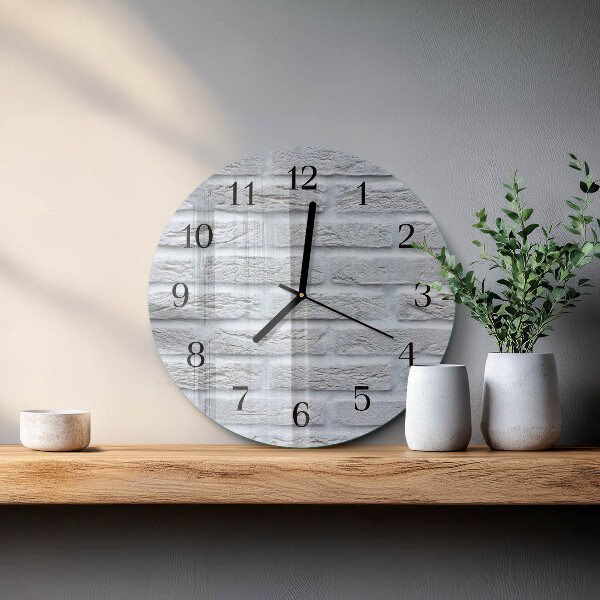 Orologio rotondo Clinker