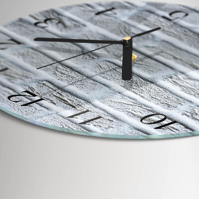 Orologio rotondo Clinker