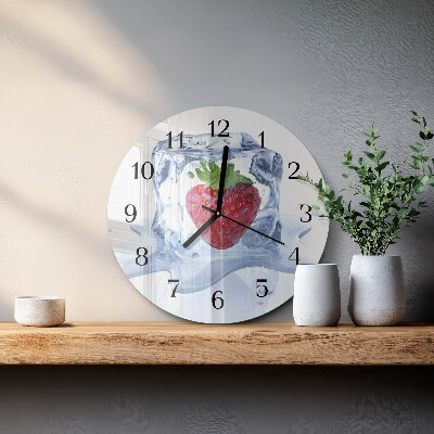 Orologio rotondo Gelato alla fragola