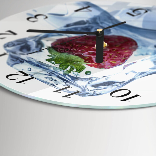 Orologio rotondo Gelato alla fragola