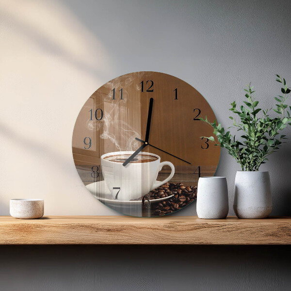 Orologio rotondo Caffè
