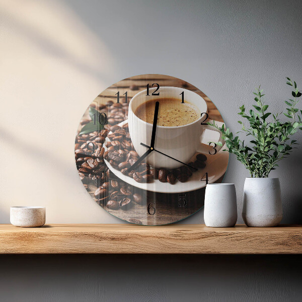 Orologio rotondo Caffè