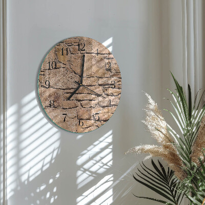 Orologio rotondo Pietre