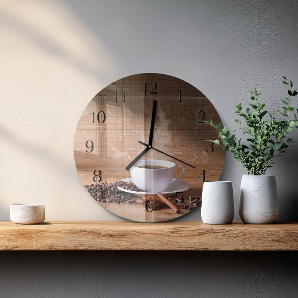 Orologio rotondo Caffè