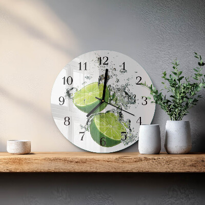 Orologio rotondo Carbonato di calcio