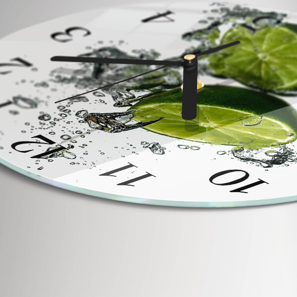 Orologio rotondo Carbonato di calcio
