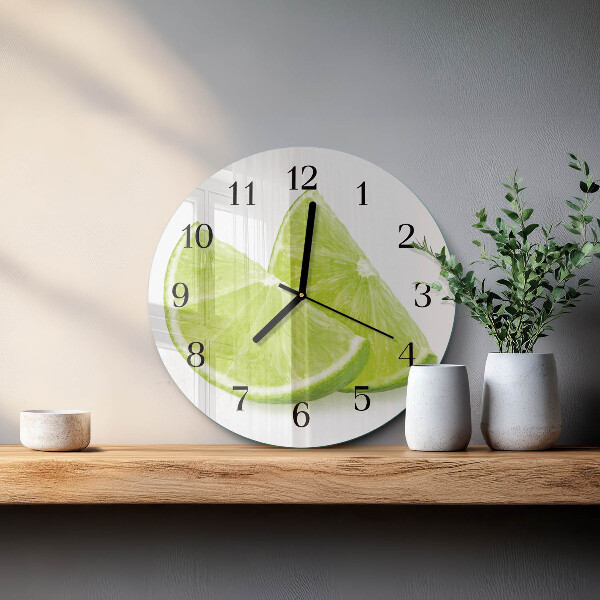 Orologio rotondo Carbonato di calcio