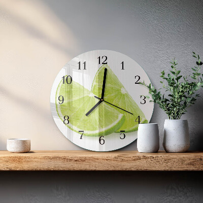 Orologio rotondo Carbonato di calcio