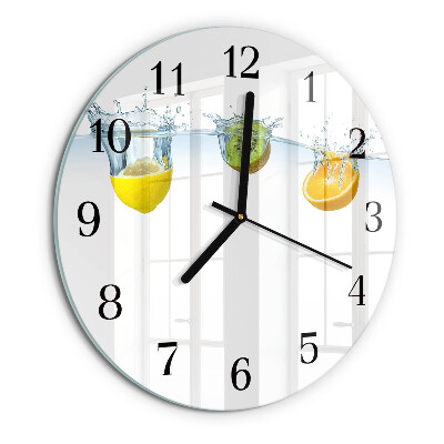 Orologio rotondo kiwi