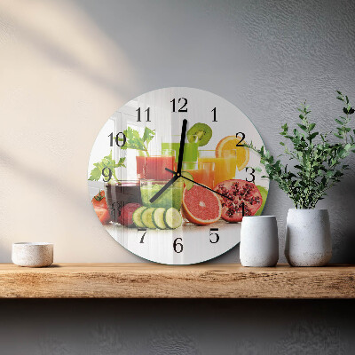 Orologio rotondo Succhi di frutta