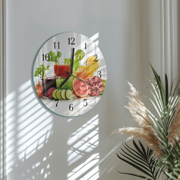 Orologio rotondo Succhi di frutta