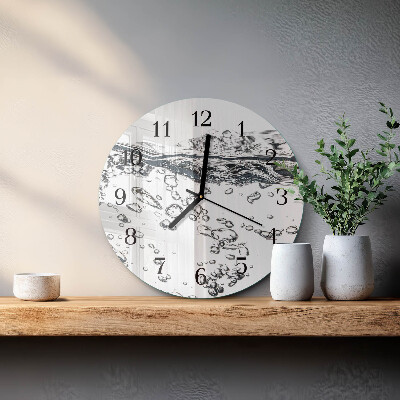 Orologio rotondo Acqua
