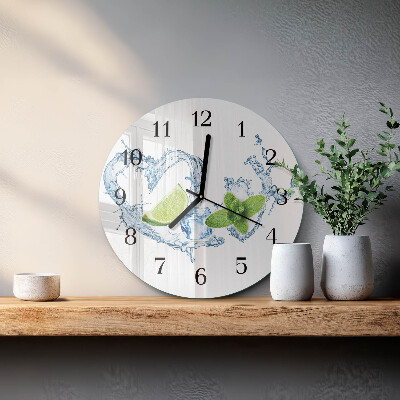 Orologio rotondo Menta