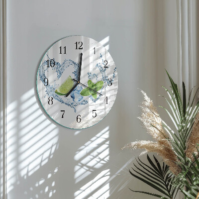 Orologio rotondo Menta