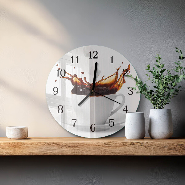 Orologio rotondo Caffè