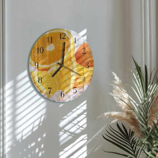 Orologio rotondo Arance