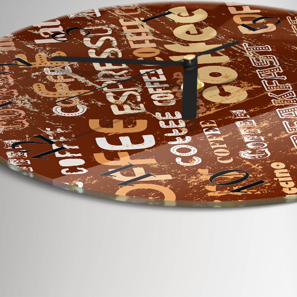 Orologio rotondo Caffè