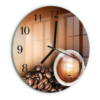 Orologio rotondo Caffè
