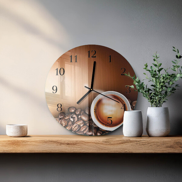 Orologio rotondo Caffè