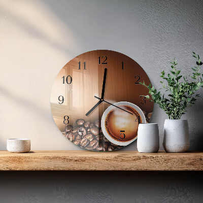 Orologio rotondo Caffè