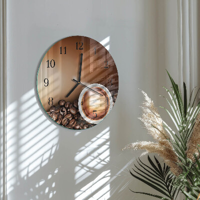 Orologio rotondo Caffè