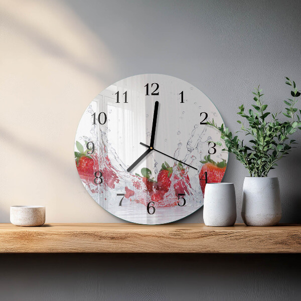 Orologio rotondo Fragola