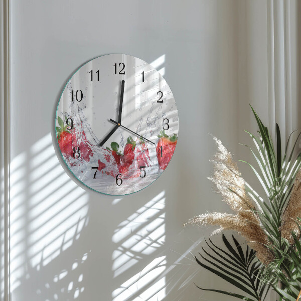 Orologio rotondo Fragola