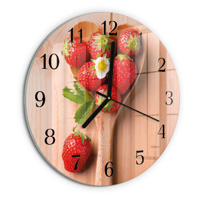 Orologio rotondo Fragola