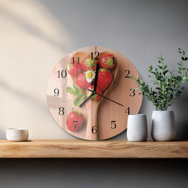 Orologio rotondo Fragola