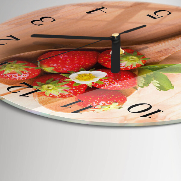 Orologio rotondo Fragola
