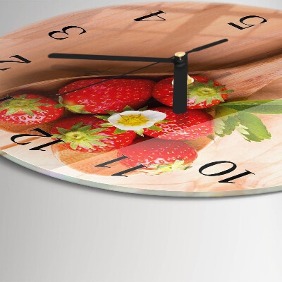 Orologio rotondo Fragola