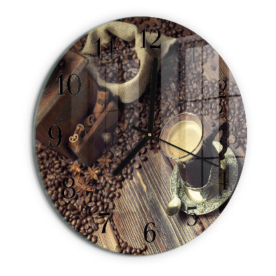 Orologio rotondo Caffè