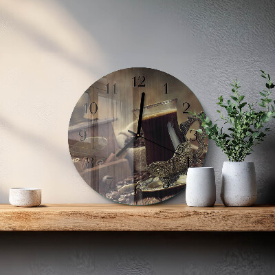 Orologio rotondo Caffè