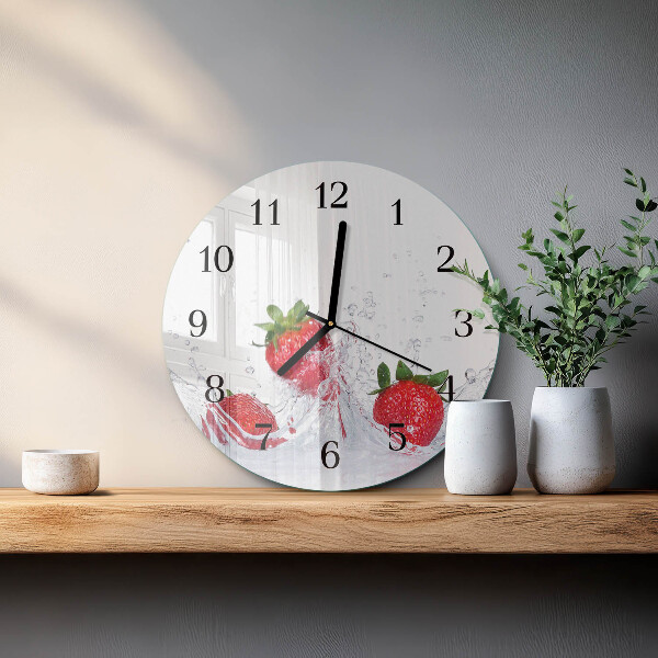 Orologio rotondo Fragola